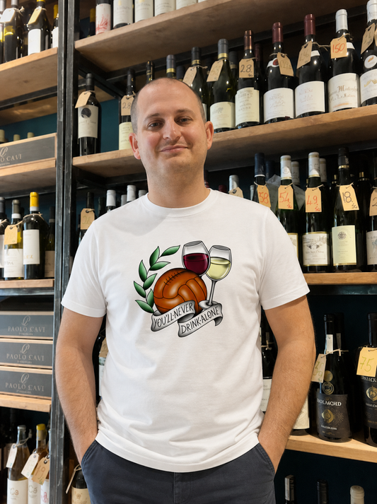 T-Shirt “You Will Never Drink Alone”