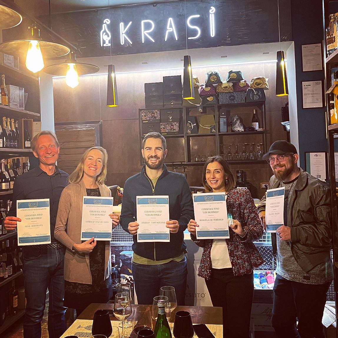 Corso Degustazione Vino per Principianti a Roma